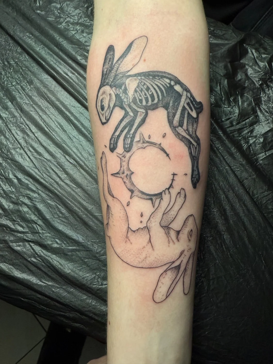 Skorpion und Traumfänger – Tattoo-Arbeit von Silence